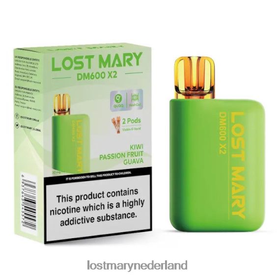 LOST MARY vape prijs - verloren mary dm600 x2 wegwerpvape kiwi-passievrucht-guave 2684Z193